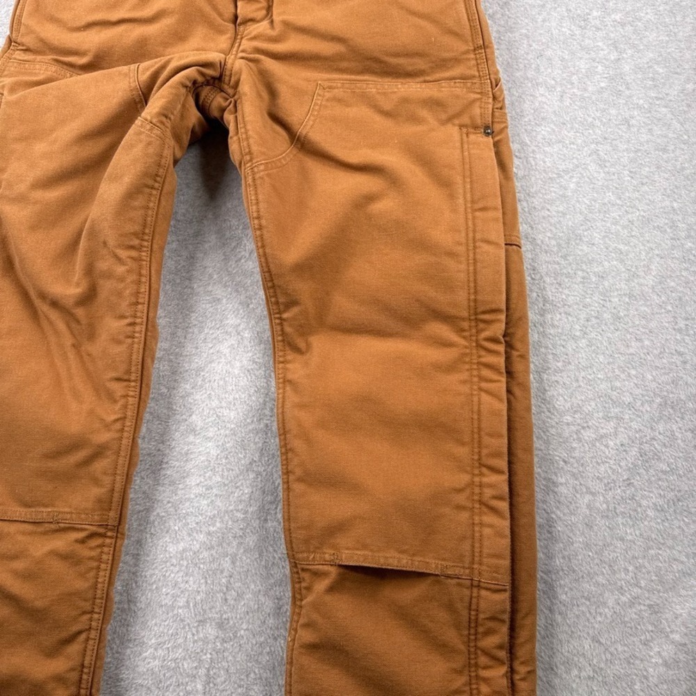 Carhartt Coverall Womens Small Short Loose-Fit Washed Duck Insulated Biberall - Picture 12 of 16